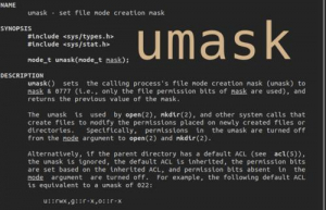 Linux系统umask详解