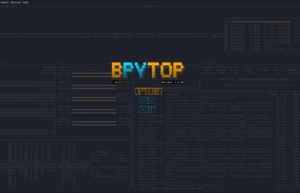 Linux系统中安装并且使用Bpytop