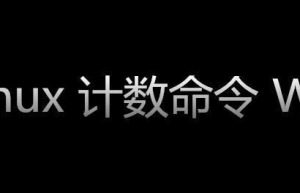 Linux计数器WC命令使用方法