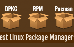 Linux中常见的包管理器