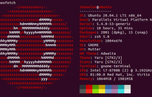Linux中使用Neofetch显示系统信息