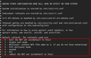 讲解一下Linux运行级别