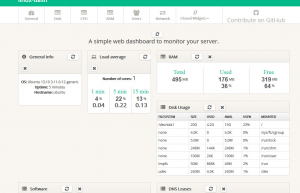 Linux 监控系统工具：Linux Dash