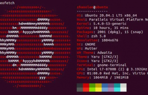 Linux下安装并使用Neofetch