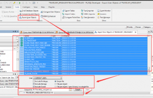 通过PL/SQL导出数据库存表结构信息