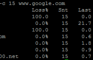 网络诊断工具：Mtr使用方法
