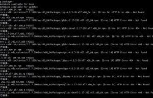 CentOS 7 yum 无法下载解决方案