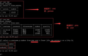 Mysql中常用的跨库查询