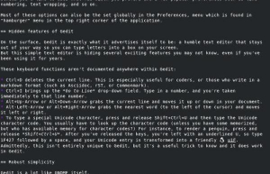 通过gedit 文本编辑器优化GNOME