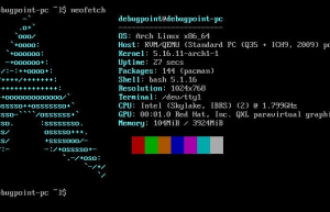 Arch Linux 中使用 Cutefish 桌面