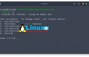 通过Linux cron 命令安排任务