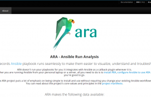 Ansible 运行分析工具ARA