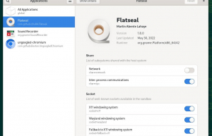 通过 Flatseal 应用管理 Flatpak 权限