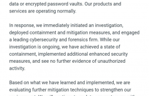 LastPass 遭黑客攻击