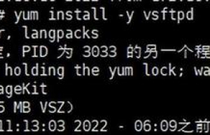 讲解一下FTP部署以及虚拟用户模式的认证