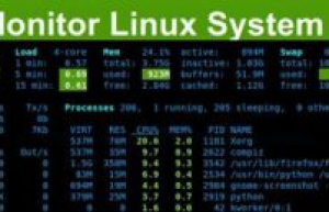 Ubuntu上使用Glances监控系统