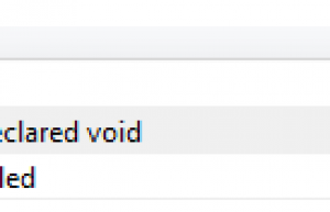 void的多种用法