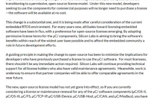 EW2020中关于μC/OS和FreeRTOS的重要消息