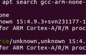 Linux下开发STM32：使用gcc-arm-none-eabi工具链编译生成bin、hex文件
