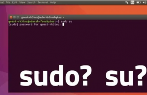 Linux命令 su 和 sudo 的区别