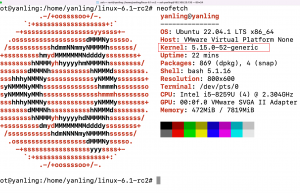 Ubuntu编译安装Linux kernel 6.1.0-rc3
