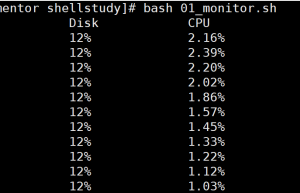 通过Shell脚本监控Linux