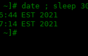 详解Linux 系统中 Sleep 和 Wait 命令