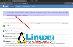 Linux基础教程：如何轻松快速地安装 GNOME Shell 扩展