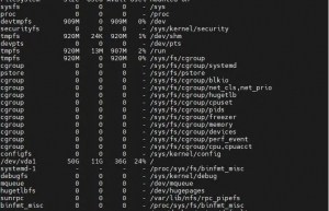 Linux系统查看磁盘可用空间的5个命令