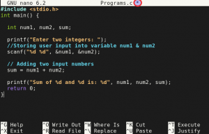 Linux 终端中使用 nano 编辑器技巧