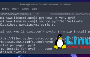 Pydf – 替代 df 的 Linux 高级命令行工具