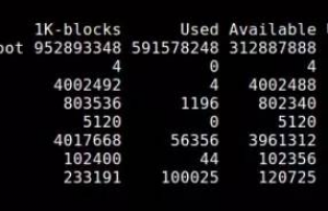 在Linux下你所不知道的df命令的那些功能