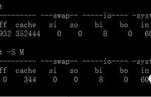 Linux 下如何使用 vmstat 命令