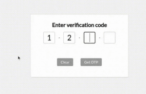 简单介绍可定制react18 input otp 一次性密码输入组件