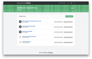 另类在线编程Classroom for Github