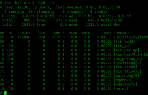 高效轻松，Linux批处理模式下系统监控利器