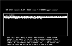 Linux进入单用户模式（安全模式）& 求援模式