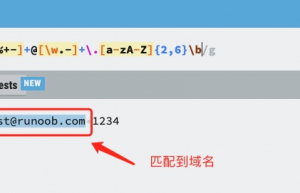 讲解一下正则表达式 – 元字符