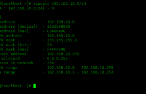 Linux通过Sipcalc计算IP子网