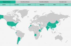 全球政府黑客的地理位置总结一张图
