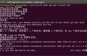 Ubuntu16.04最快捷搭建小型局域网Git服务器